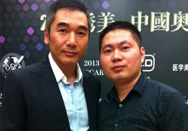 广州one游戏与明星合影