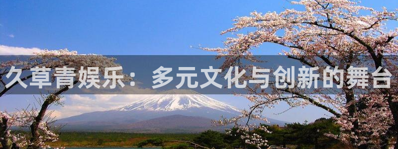 one游戏体育平台：久草青娱乐：多元文化与创新的舞台