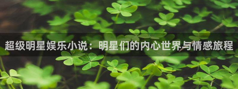 one游戏体育平台：超级明星娱乐小说：明星们的内心世界与情感旅程